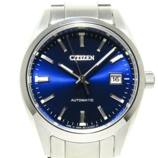 シチズン(CITIZEN)のCITIZEN(シチズン) 腕時計美品  メカニカル NB1050-59L/9011-S125804 メンズ 裏スケ ネイビー(その他)