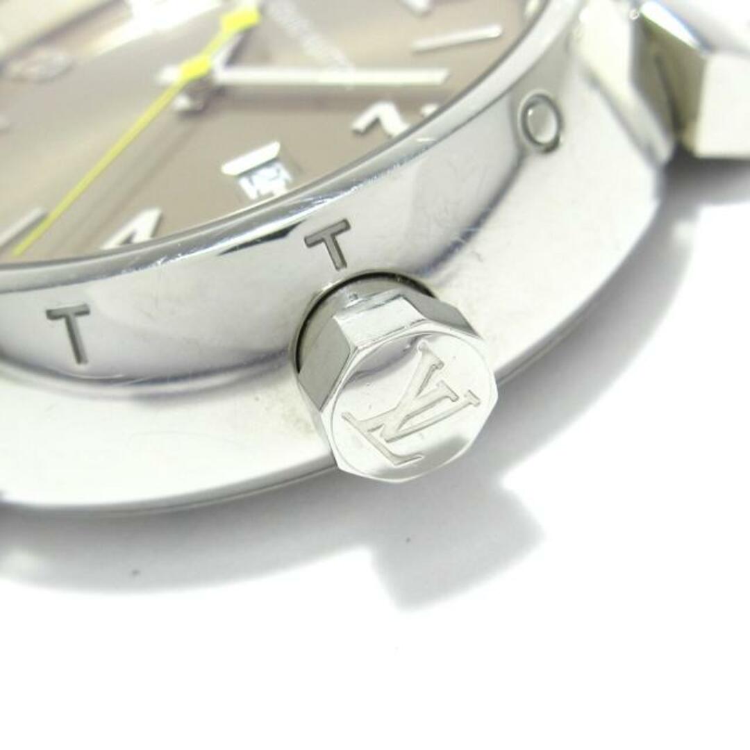 LOUIS VUITTON(ルイヴィトン)のLOUIS VUITTON(ヴィトン) 腕時計 タンブール Q1112 メンズ 純正ベルト(R10210) ライトブラウン メンズの時計(その他)の商品写真