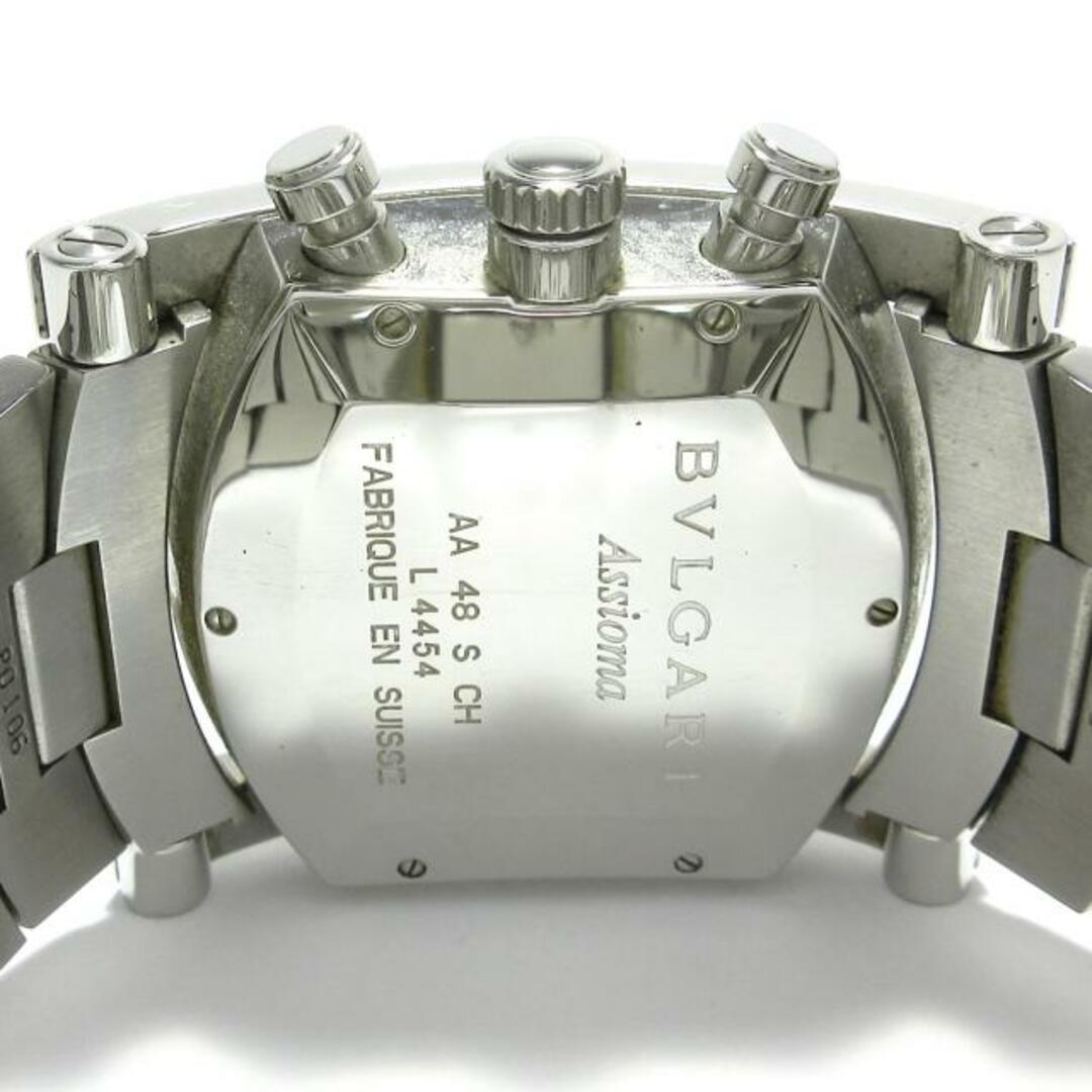 BVLGARI(ブルガリ)のBVLGARI(ブルガリ) 腕時計 アショーマクロノグラフ AA48SCH メンズ SS/クロノグラフ ダークネイビー メンズの時計(その他)の商品写真