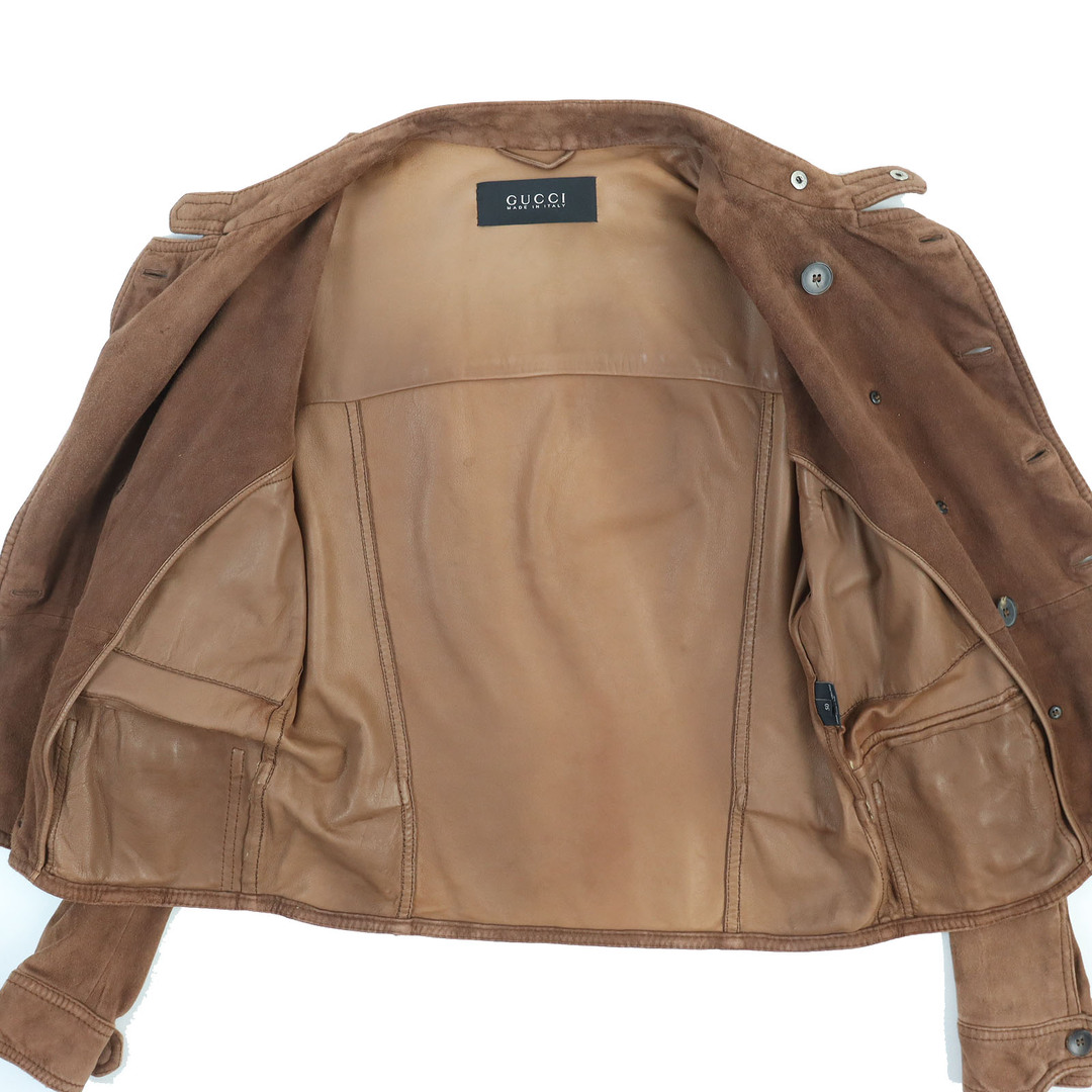 GUCCI - 良品△GUCCI グッチ ヴィンテージ スウェードレザー GUCCI - 良品△GUCCI グッチ ヴィンテージ スウェードレザー