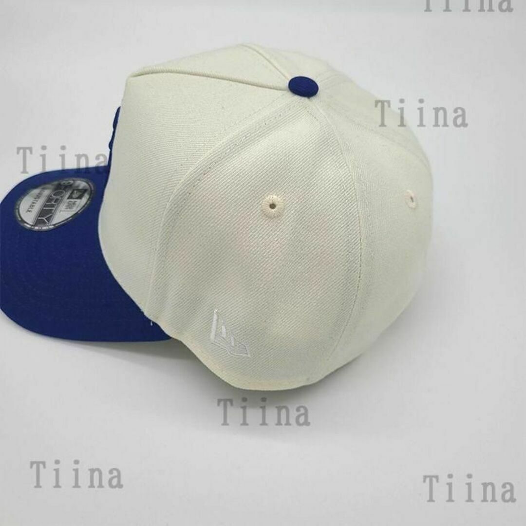 NEW ERA - 逆ロゴ 白 青 ドジャース ニューエラ キャップ LA NEW ERA - 逆ロゴ 白 青 ドジャース ニューエラ キャップ LA