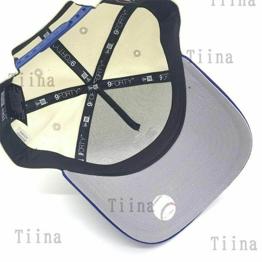 NEW ERA - 逆ロゴ 白 青 ドジャース ニューエラ キャップ LA NEW ERA - 逆ロゴ 白 青 ドジャース ニューエラ キャップ LA