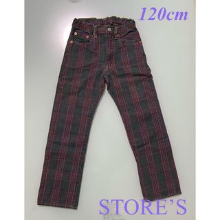 【STORE’S】チェック柄パンツ 120cm(パンツ/スパッツ)