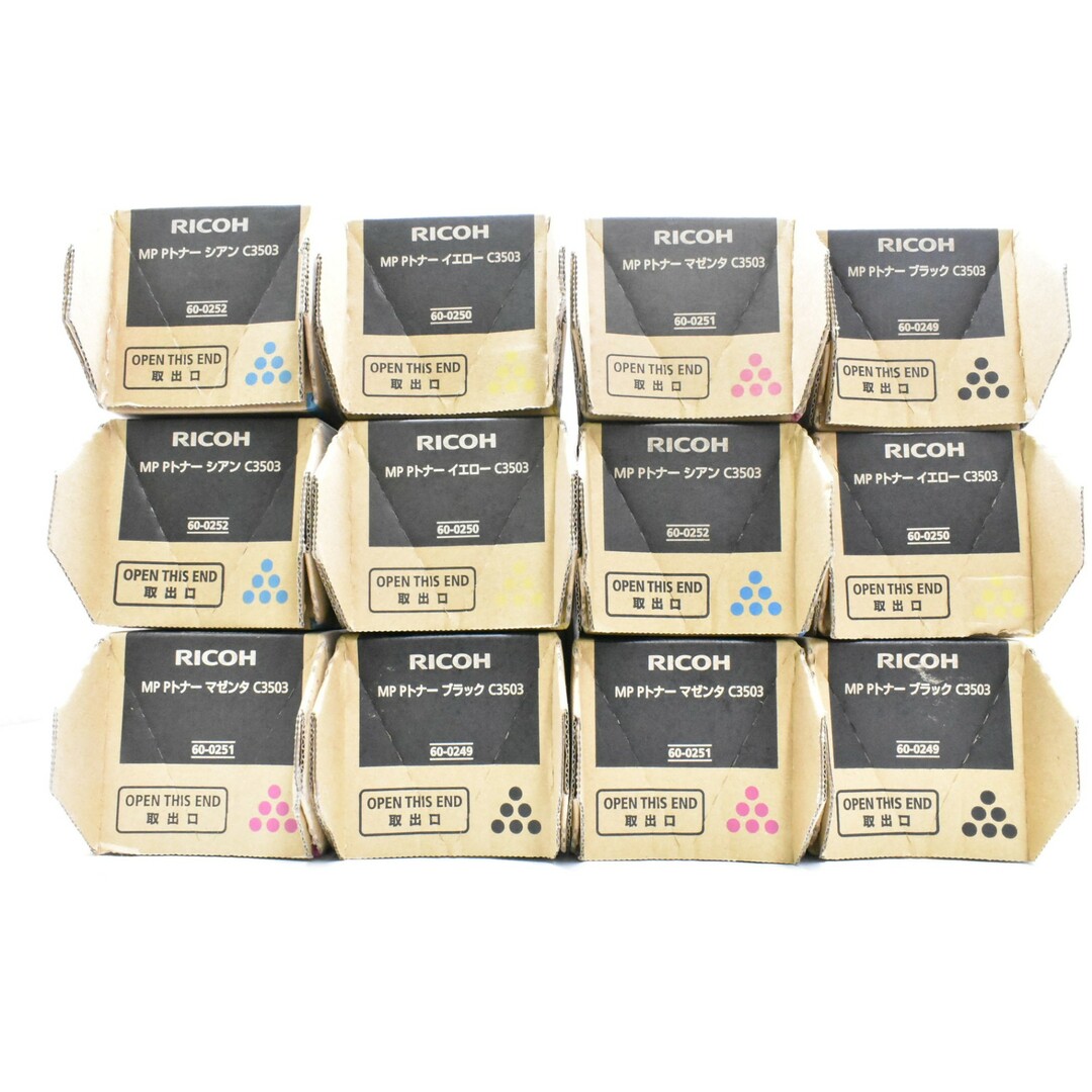 RICOH トナー MP トナー C 3503 4色 純正 - オフィス用品一般 RICOH トナー MP トナー C 3503 4色 純正 - オフィス用品一般