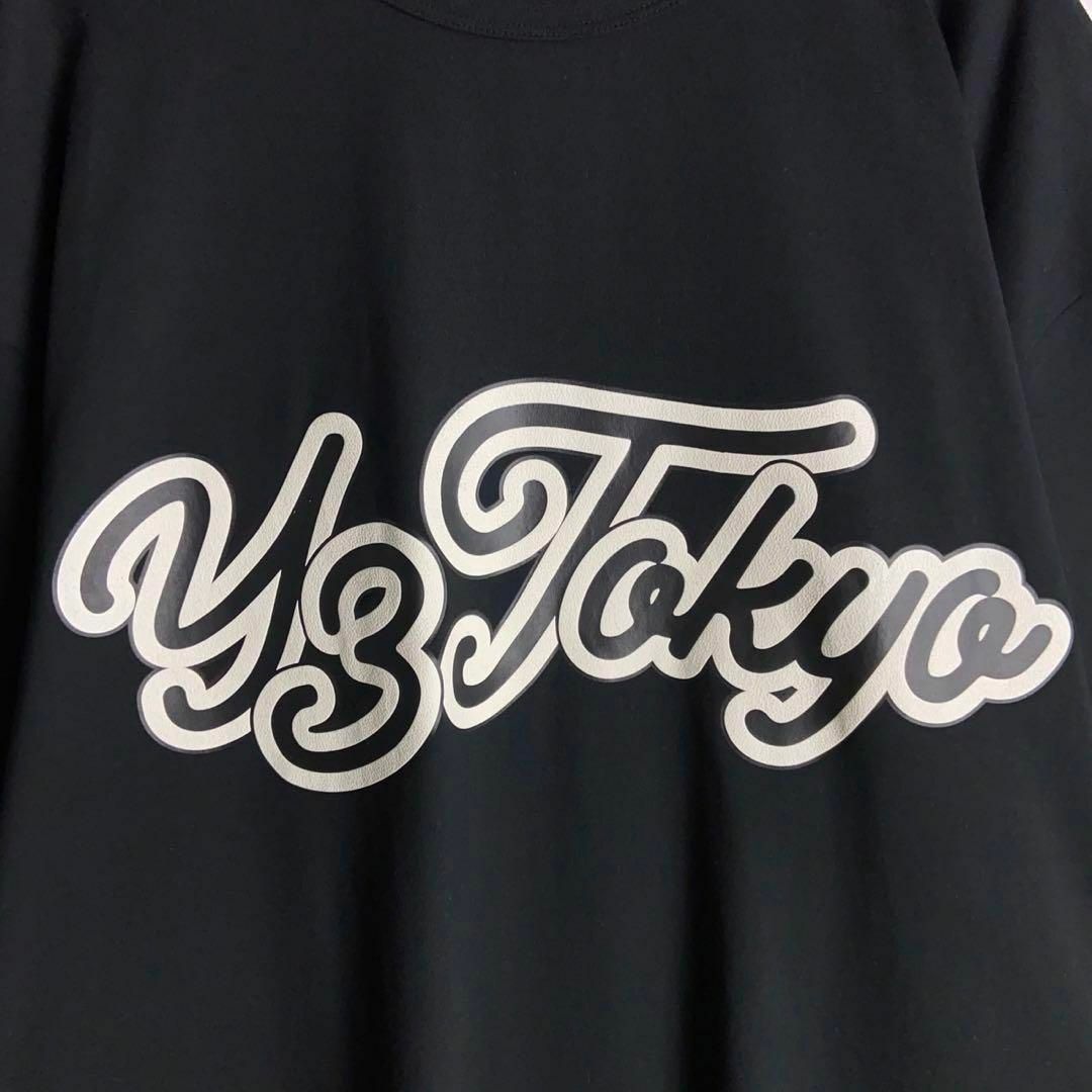 Y-3(ワイスリー)の9015【タグ付き】Y-3☆ビッグロゴ定番カラー ビッグサイズtシャツ　美品 メンズのトップス(Tシャツ/カットソー(半袖/袖なし))の商品写真