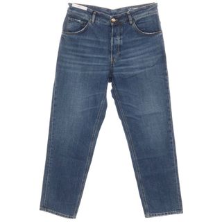 【新品】ピーティートリノ デニム PT TORINO DENIM REBEL コットンリヨセル デニムパンツ ジーンズ ダークブルー【サイズ32】【メンズ】(デニム/ジーンズ)