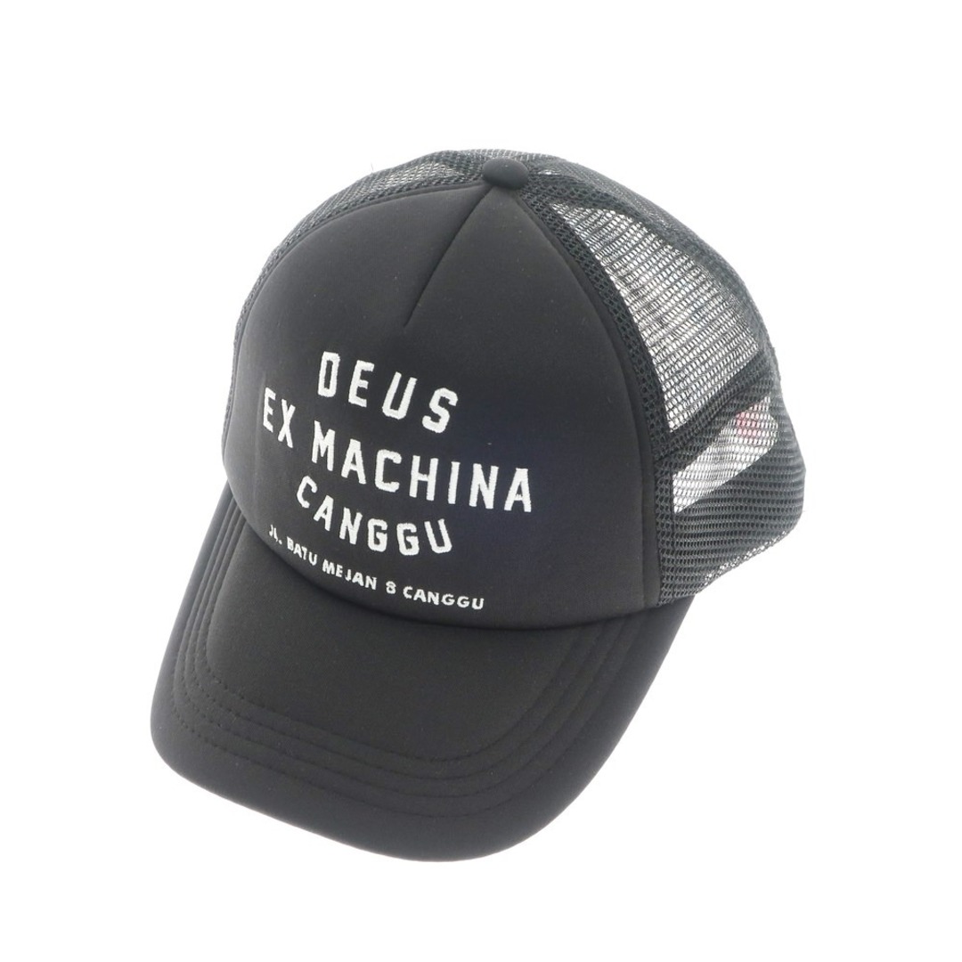 Deus ex Machina(デウスエクスマキナ)の【中古】デウス エクス マキナ Deus Ex Machina ポリエステルナイロン ベースボール キャップ ブラック【メンズ】 メンズの帽子(キャップ)の商品写真