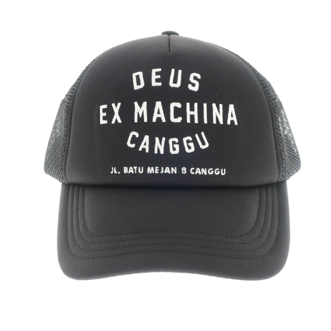 Deus ex Machina(デウスエクスマキナ)の【中古】デウス エクス マキナ Deus Ex Machina ポリエステルナイロン ベースボール キャップ ブラック【メンズ】 メンズの帽子(キャップ)の商品写真