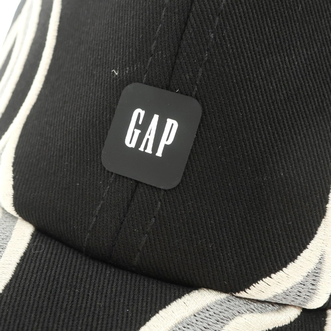 GAP(ギャップ)の【中古】ギャップ GAP コットン ファイヤーパターン キャップ ブラック【メンズ】 メンズの帽子(キャップ)の商品写真