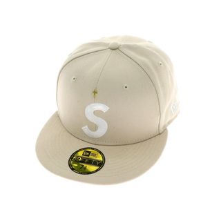 シュプリーム(Supreme)の【中古】シュプリーム Supreme 2024年春夏 Gold Cross S Logo New Era キャップ ストーン【サイズ60.6ｃｍ（7 5/8)】【メンズ】(キャップ)