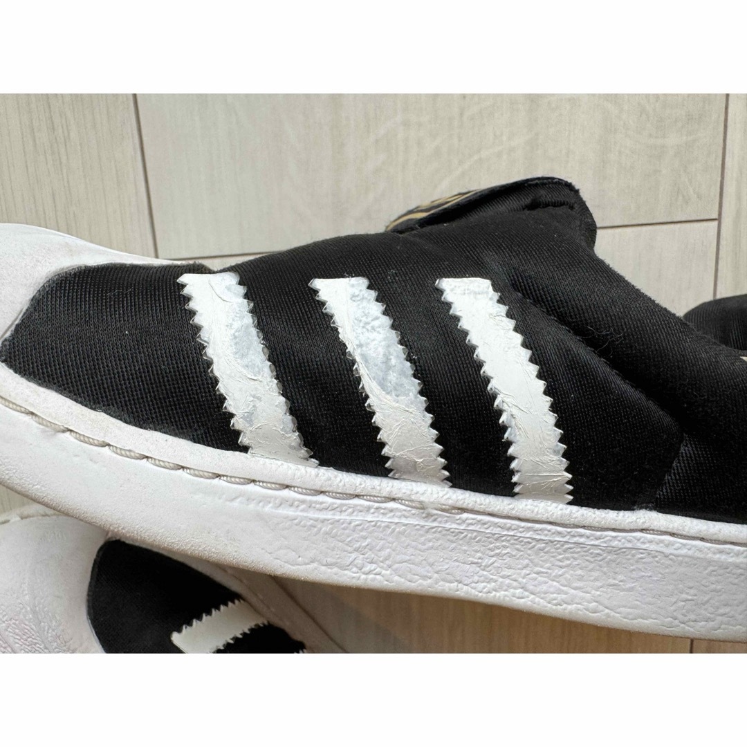 adidas(アディダス)のアディダス　16.0cm キッズ　スニーカー　ブラック キッズ/ベビー/マタニティのキッズ靴/シューズ(15cm~)(スニーカー)の商品写真