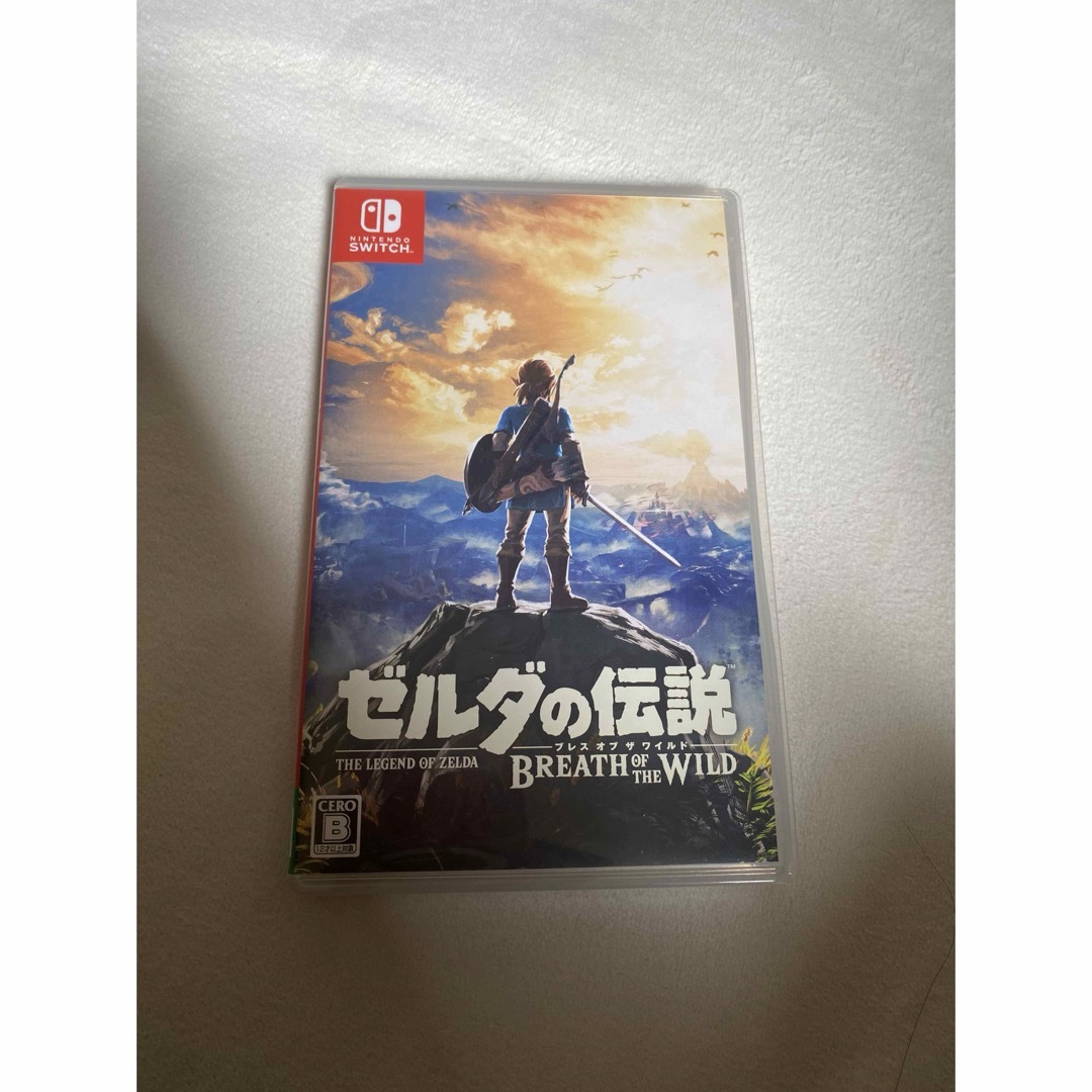 Nintendo Switch(ニンテンドースイッチ)のゼルダの伝説 ブレス オブ ザ ワイルド エンタメ/ホビーのゲームソフト/ゲーム機本体(家庭用ゲームソフト)の商品写真