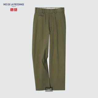 ユニクロ(UNIQLO)のUNIQLO×INES DE LA FRESSANGE チノワイドパンツ(チノパン)