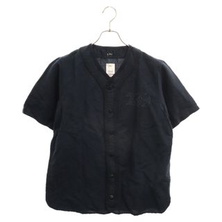 VISVIM - VISVIM ヴィスヴィム 18SS DUGOUT SHIRT S/S FLANNEL ダグアウト フランネル半袖シャツ ブラック 0118105011017