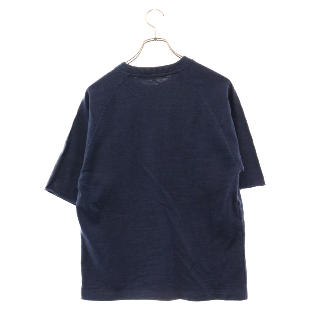 UNITED ARROWS(ユナイテッドアローズ)のUNITED ARROWS ユナイテッドアローズ コットン ポリエステル クルーネック 半袖 ポケット Tシャツ ネイビー メンズのトップス(Tシャツ/カットソー(半袖/袖なし))の商品写真