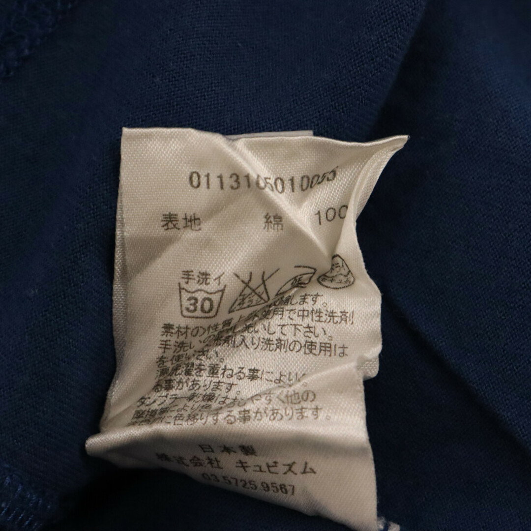 VISVIM(ヴィスヴィム)のVISVIM ヴィスヴィム 13SSポケット ワッペン付き 半袖 Tシャツ ブルー 0113105010055 メンズのトップス(Tシャツ/カットソー(半袖/袖なし))の商品写真