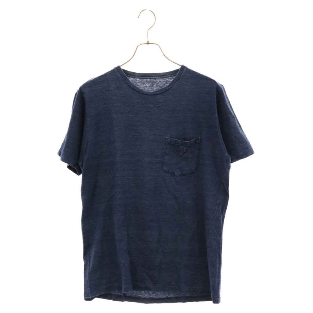 SOPHNET.(ソフネット)のSOPHNET. ソフネット クルーネック ポケット 半袖Tシャツ インディゴ SOPH-120123 メンズのトップス(Tシャツ/カットソー(半袖/袖なし))の商品写真