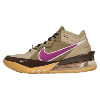 ナイキ(NIKE)のNIKE ナイキ ×ATOMOS LEBRON18 LOW VIOTECH アトモス レブロン18 バイオテック ローカット バスケットシューズ スニーカー ブラウン US9/27cm CW3153-200(スニーカー)