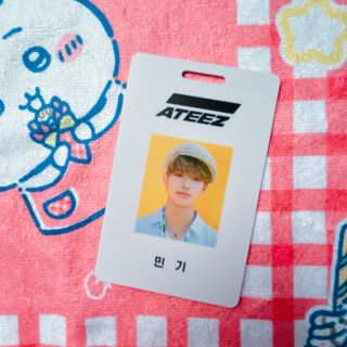 エイティーズ(ATEEZ)のATEEZ ミンギ トレカ MINGI シーグリ 2021 PhotoCard(アイドルグッズ)