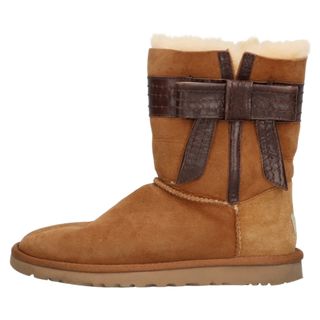 アグ(UGG)のUGG アグ W JOSETTE リボンデザイン ムートンブーツ レディース ブラウン 1003174(ブーツ)