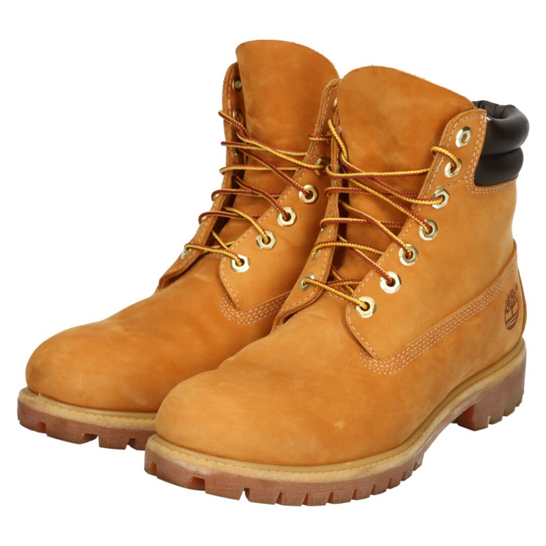 Timberland(ティンバーランド)のTimberland ティンバーランド 6inch double collar boots 6インチ ダブルカラーブーツ ブラウン US9W/27cm 73540 メンズの靴/シューズ(ブーツ)の商品写真