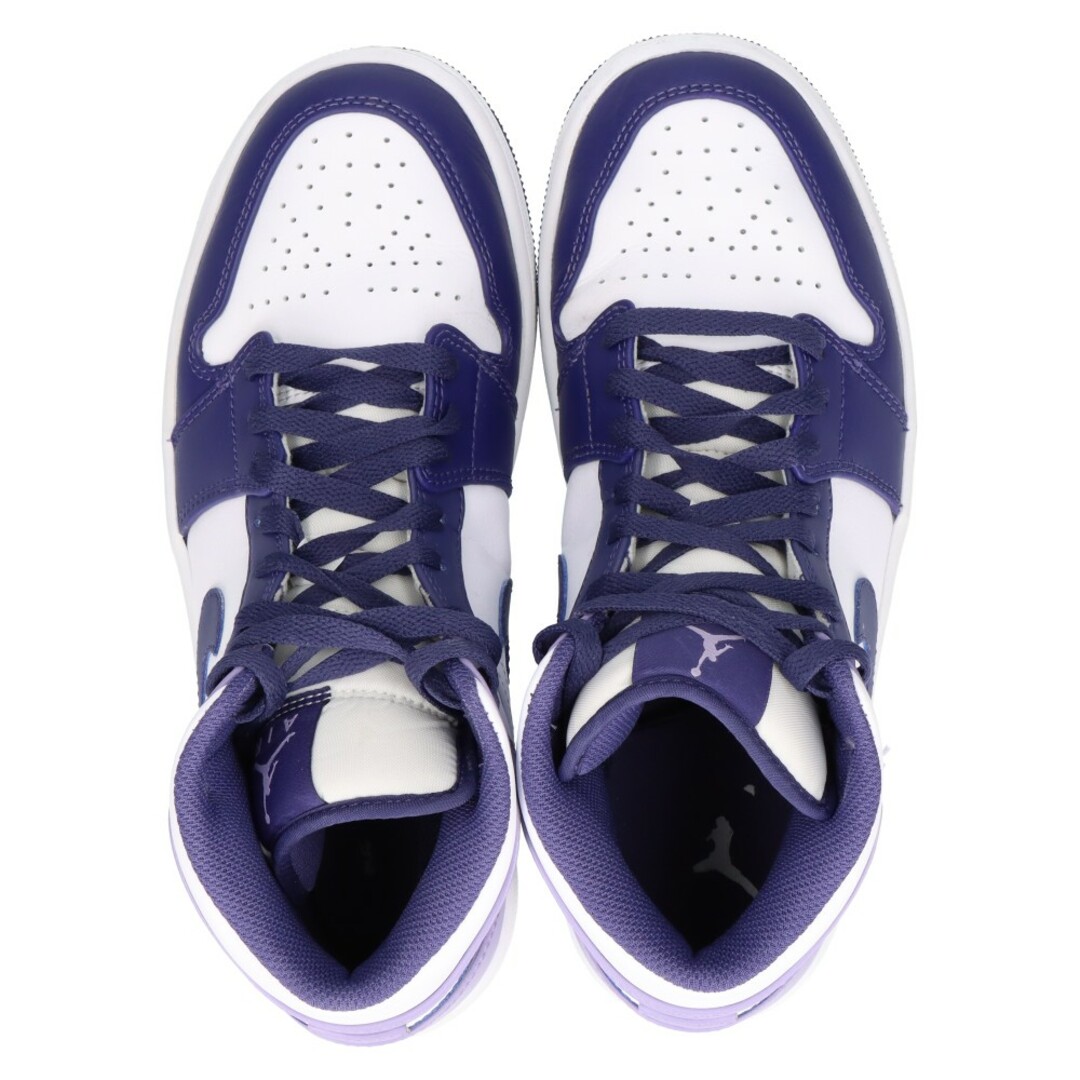 NIKE(ナイキ)のNIKE ナイキ AIR JORDAN 1 MID SKY J PURPLE エアジョーダン1 ミッドカットスニーカー スカイパープル US7.5/25.5cm DQ8426-515 レディースの靴/シューズ(スニーカー)の商品写真