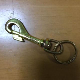 シュプリーム(Supreme)のSupreme 12A/W Snap Hook Keychain Gold(キーホルダー)