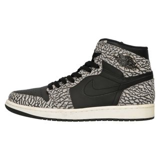 ナイキ(NIKE)のNIKE ナイキ AIR JORDAN 1 RETRO HIGH エアジョーダンワン レトロ ハイカットスニーカー セメント US9/27cm 839115-013(スニーカー)