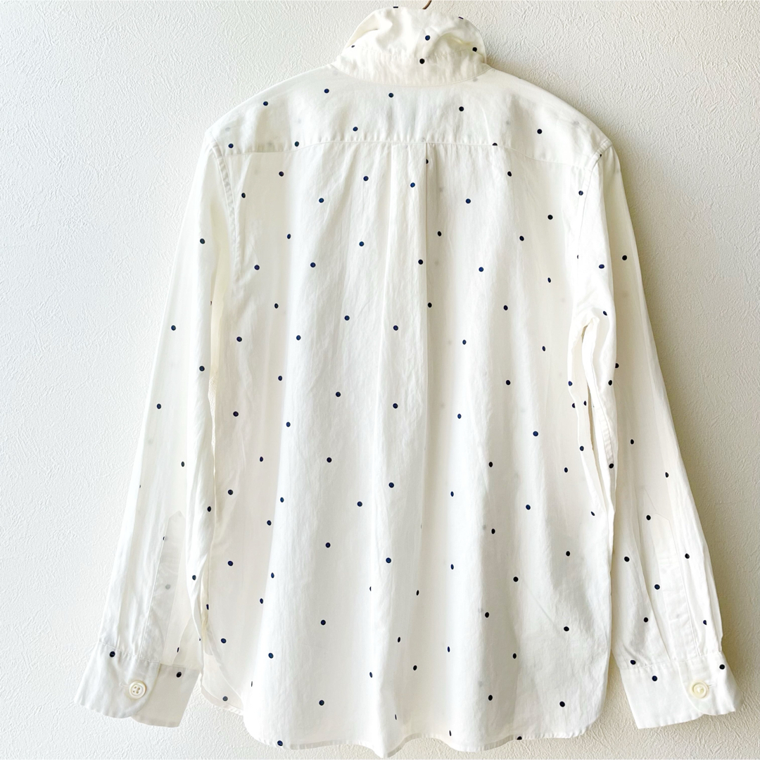 MARGARET HOWELL(マーガレットハウエル)のMARGARET HOWELL  SOFT SPOT PRINT COTTON レディースのトップス(シャツ/ブラウス(長袖/七分))の商品写真