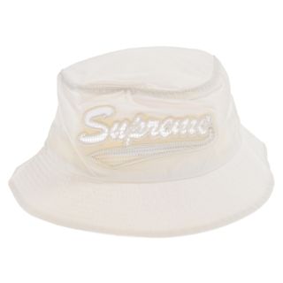 Supreme - SUPREME シュプリーム 16SS Mesh Script Crusher メッシュスクリプトクラッシャーハット バケットハット ホワイト