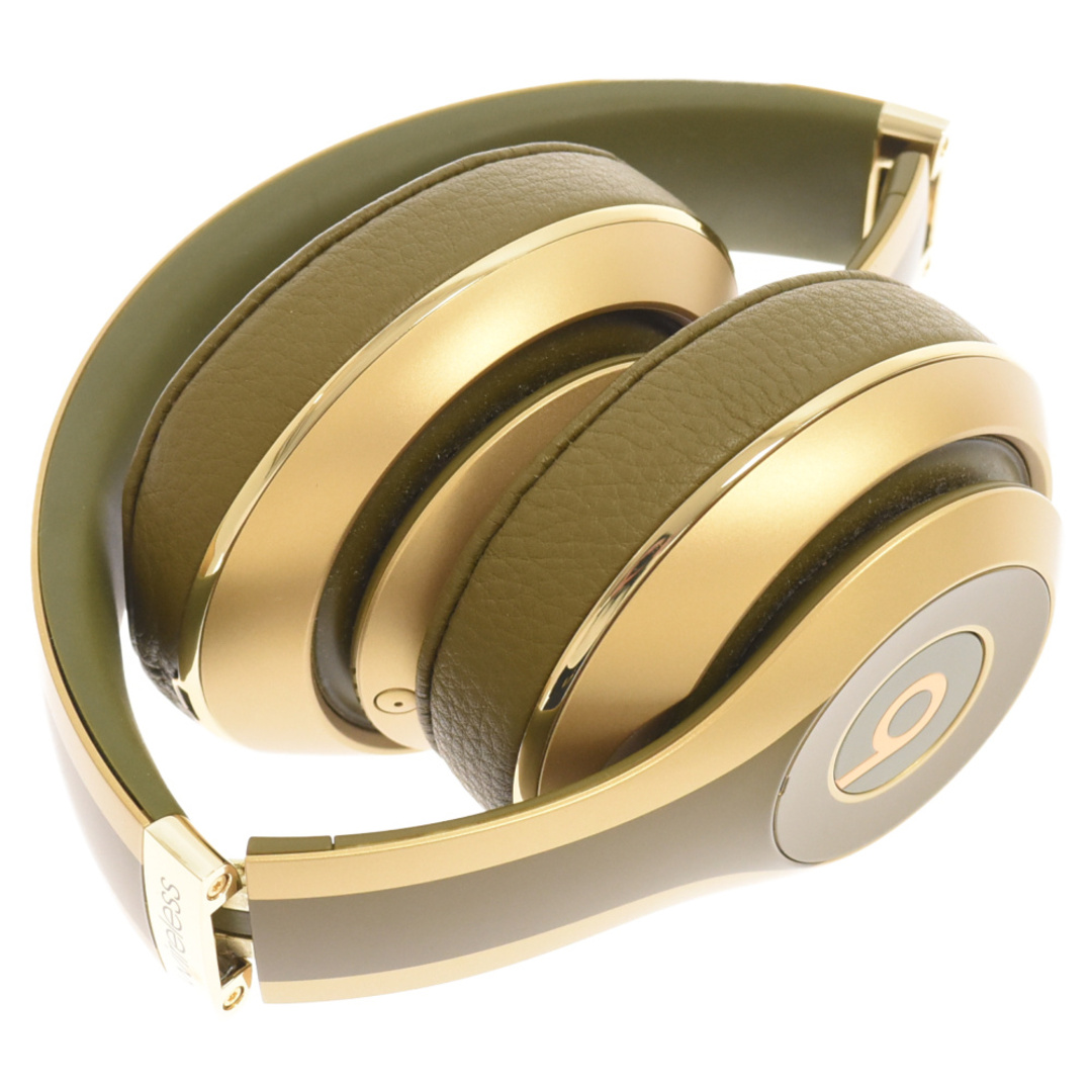 BALMAIN(バルマン)のBALMAIN バルマン ×Beats by Dr. Dre Beats Studio Wireless ビーツ スタジオ ワイヤレス オーバーイヤーヘッドフォン ゴールド/カーキ メンズのアクセサリー(その他)の商品写真