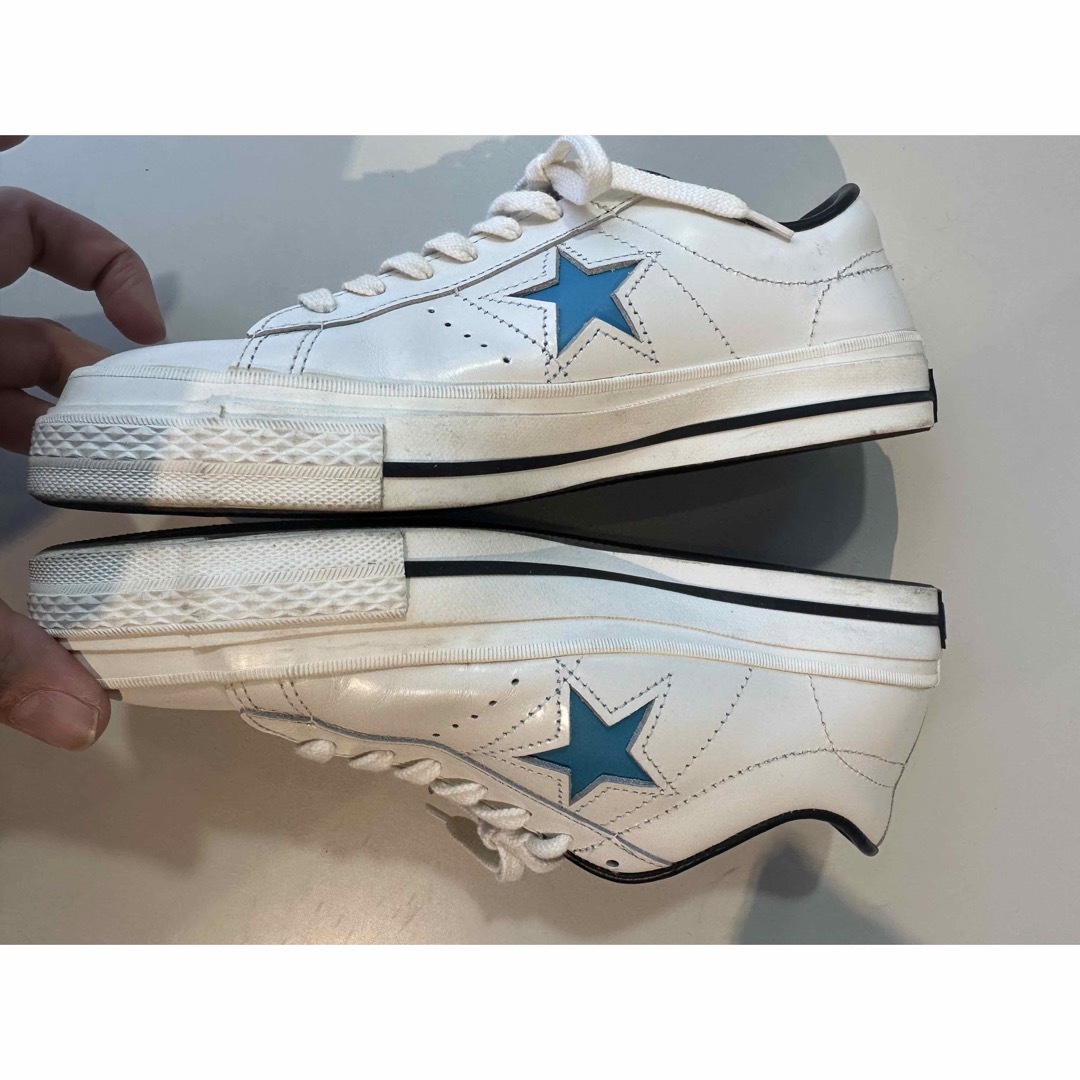 CONVERSE(コンバース)の日本製 コンバース ワンスター ターコイズ 24.5センチ メンズの靴/シューズ(スニーカー)の商品写真