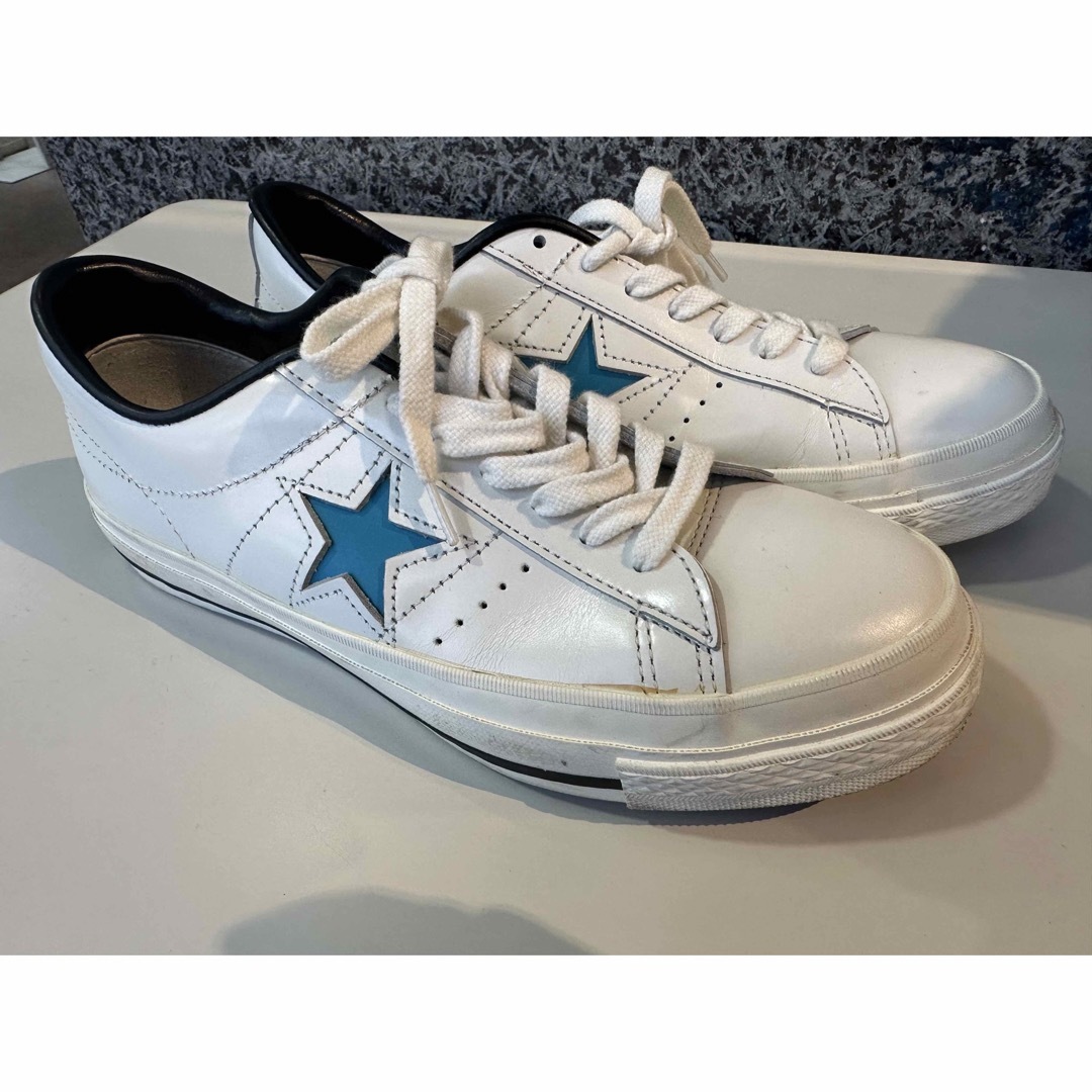 CONVERSE(コンバース)の日本製 コンバース ワンスター ターコイズ 24.5センチ メンズの靴/シューズ(スニーカー)の商品写真