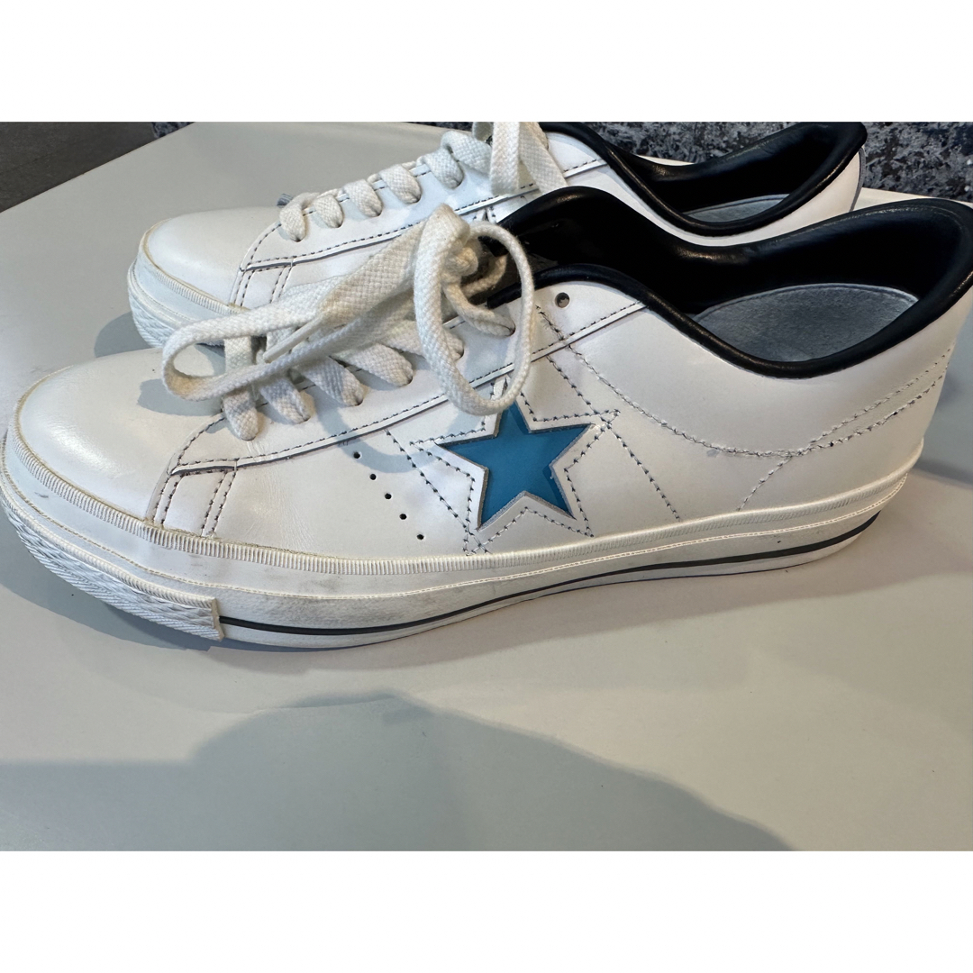 CONVERSE(コンバース)の日本製 コンバース ワンスター ターコイズ 24.5センチ メンズの靴/シューズ(スニーカー)の商品写真