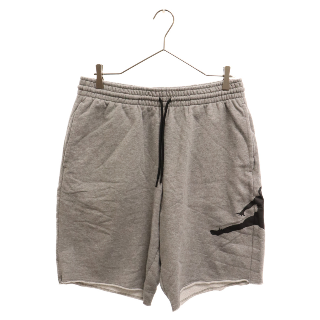 NIKE(ナイキ)のNIKE ナイキ Jumpman Logo Fleece Shorts ジャンプマンロゴ フリース ショートパンツ AQ3115-091 グレー メンズのパンツ(ショートパンツ)の商品写真