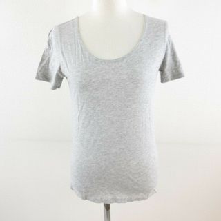 ムジルシリョウヒン(MUJI (無印良品))の無印良品 良品計画 カットソー Tシャツ 半袖 グレー M(Tシャツ(半袖/袖なし))