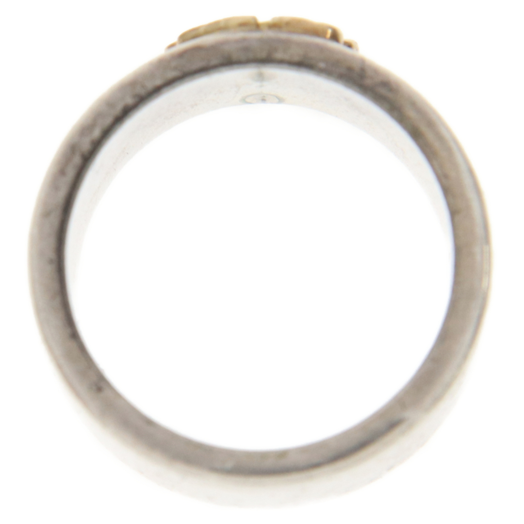 goro's(ゴローズ)のgoro's ゴローズ ローズ平打ちリング 指輪 シルバー/ゴールド メンズのアクセサリー(リング(指輪))の商品写真
