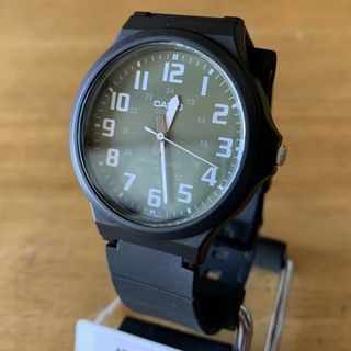 カシオ(CASIO)の【新品】カシオ CASIO クオーツ 腕時計 MW-240-3B グリーン(腕時計(アナログ))