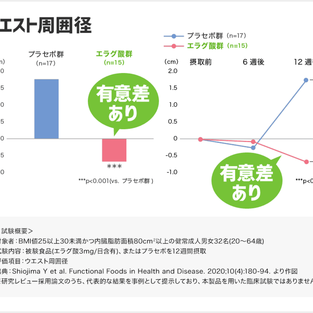 ウエスト気になる 30日分 機能性表示食品 サプリ ダイエット 中性脂肪 食品/飲料/酒の健康食品(その他)の商品写真