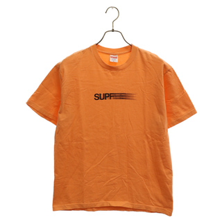シュプリーム(Supreme)のSUPREME シュプリーム 23SS Motion Logo Tee モーション ロゴ 半袖Tシャツ オレンジ(Tシャツ/カットソー(半袖/袖なし))