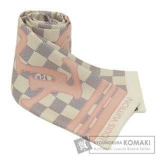 ルイヴィトン(LOUIS VUITTON)のLOUIS VUITTON M70510 バンドー ダミエ アズール スカーフ シルク レディース(バンダナ/スカーフ)