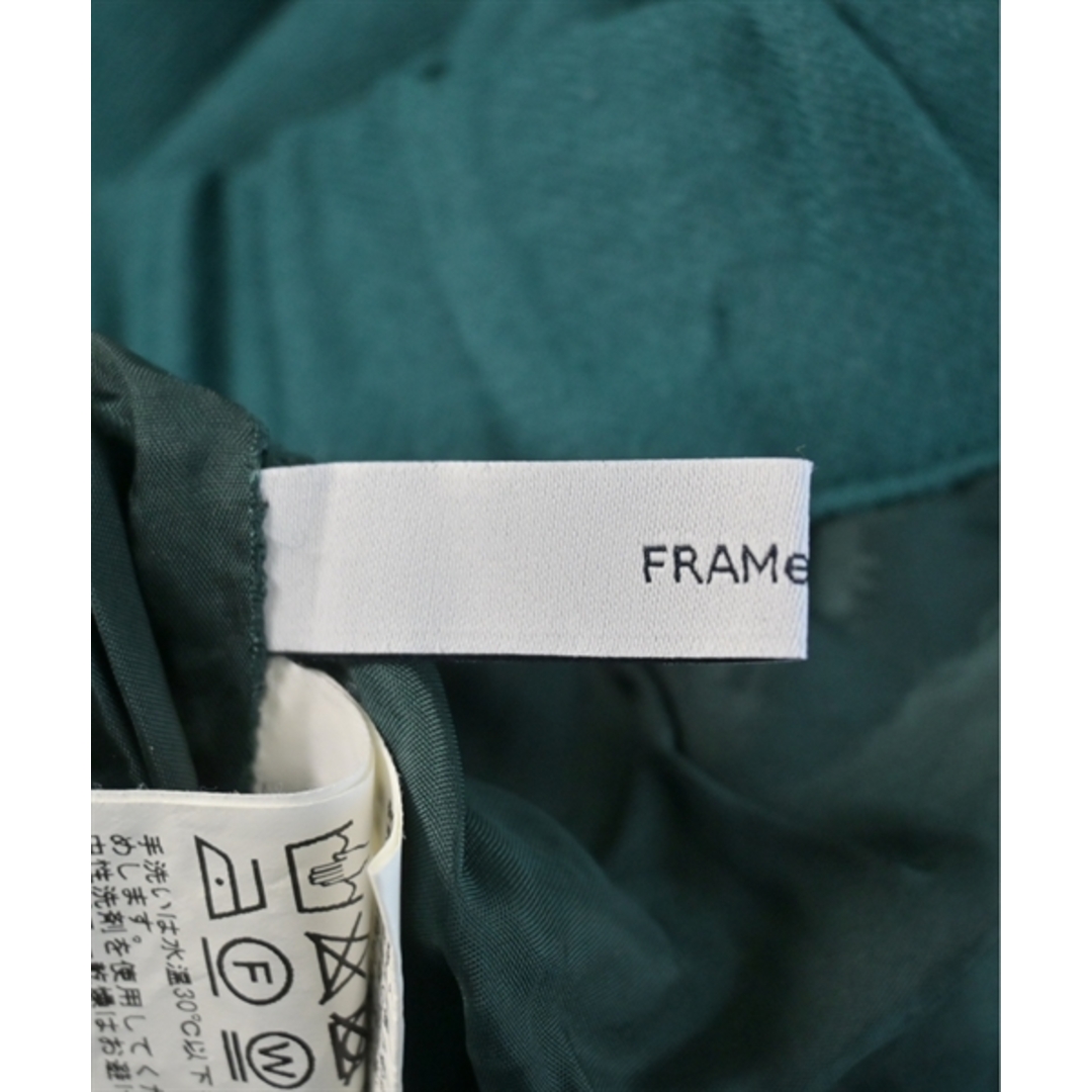 FRAMeWORK(フレームワーク)のFRAMeWORK フレームワーク パンツ（その他） 38(M位) 緑 【古着】【中古】 レディースのパンツ(その他)の商品写真