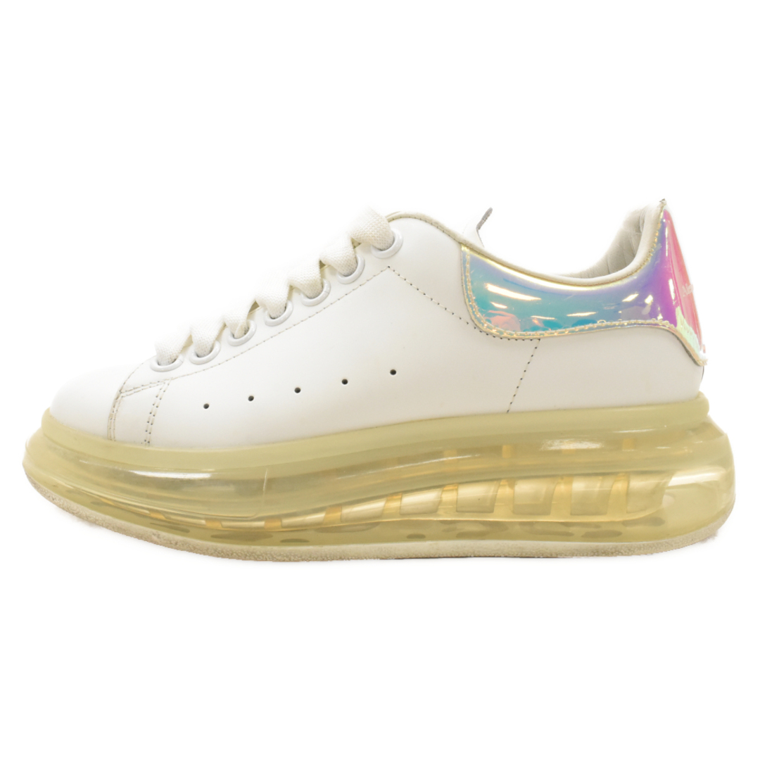 Alexander McQueen(アレキサンダーマックイーン)のAlexander McQueen アレキサンダーマックイーン Clear Sole Multicolor クリアソールローカットスニーカー ホワイト レディース スニーカー611699 レディースの靴/シューズ(スニーカー)の商品写真