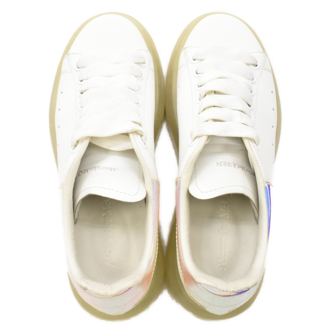 Alexander McQueen(アレキサンダーマックイーン)のAlexander McQueen アレキサンダーマックイーン Clear Sole Multicolor クリアソールローカットスニーカー ホワイト レディース スニーカー611699 レディースの靴/シューズ(スニーカー)の商品写真