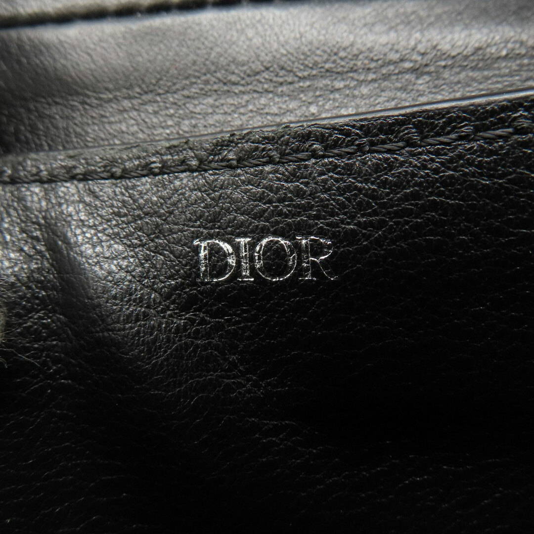 Christian Dior(クリスチャンディオール)のCHRISTIAN DIOR サドルポーチ アクセサリーポーチ レザー レディース レディースのファッション小物(ポーチ)の商品写真