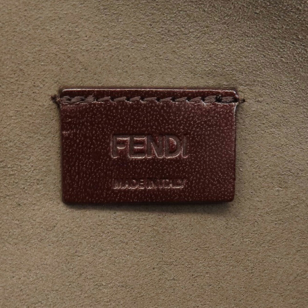 FENDI(フェンディ)のFENDI コーヒーモチーフ セカンドバッグ レザー レディース レディースのバッグ(クラッチバッグ)の商品写真