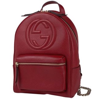 グッチ(Gucci)のグッチ ソーホー チェーン リュックサック レディース 【中古】(リュック/バックパック)