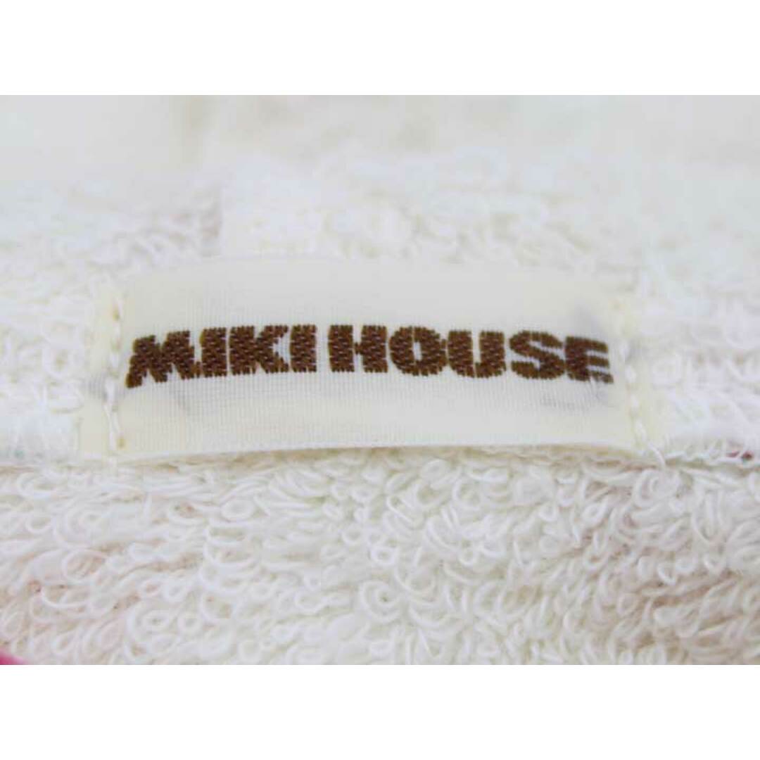 mikihouse(ミキハウス)の【新入荷!】現行▼ミキハウス/mikihouse▼70‐90cm(F) バスローブ ベージュ×マルチ  【中古】【ネット限定】 子供 キッズ 男の子 女の子 春夏秋冬 childcare 913042 キッズ/ベビー/マタニティのこども用バッグ(その他)の商品写真