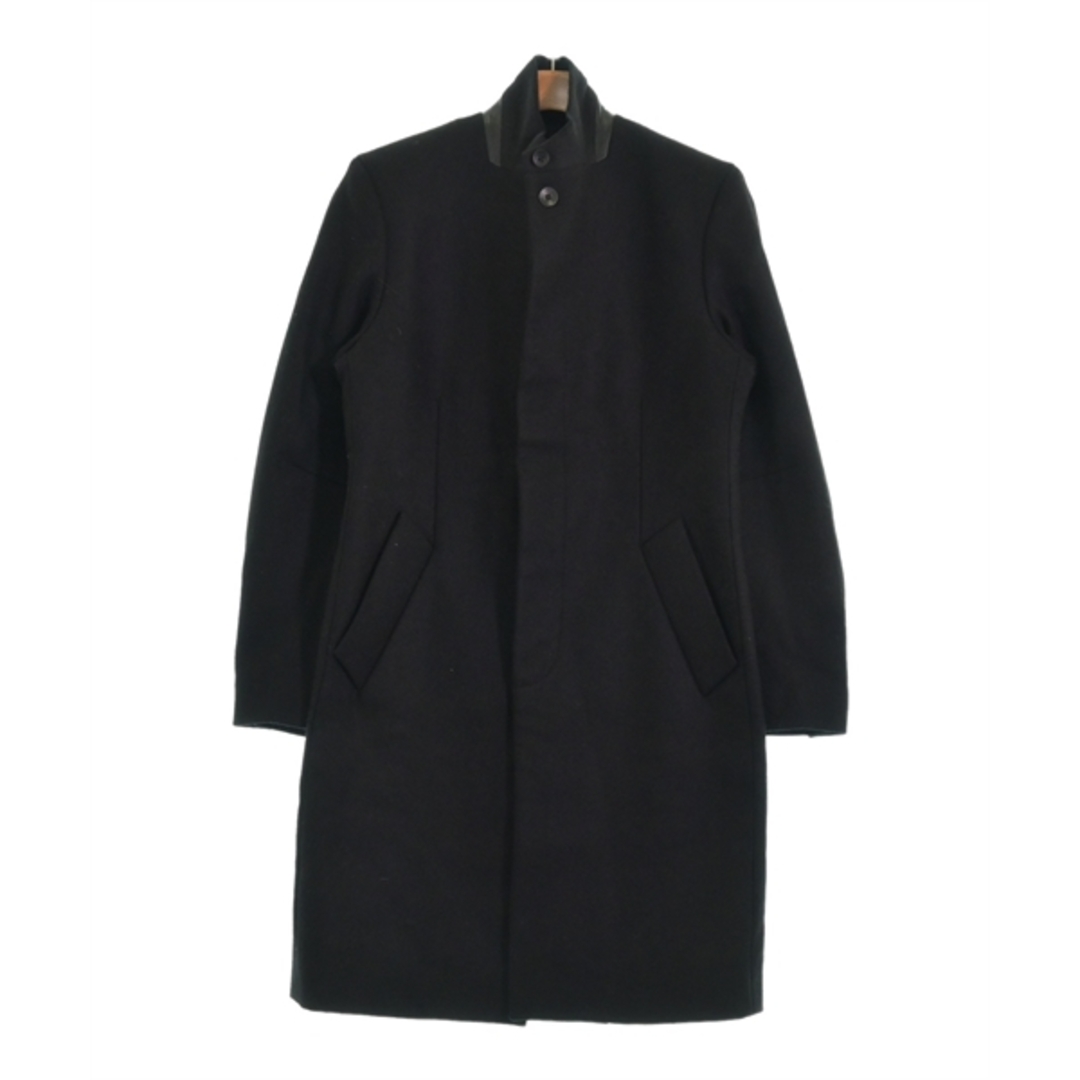 Rag & Bone(ラグアンドボーン)のrag & bone ラグアンドボーン チェスターコート 40(M位) 黒 【古着】【中古】 レディースのジャケット/アウター(チェスターコート)の商品写真