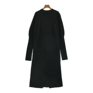 シティショップ(CITYSHOP)のCITYSHOP シティーショップ ワンピース 36(S位) 黒系 【古着】【中古】(ひざ丈ワンピース)